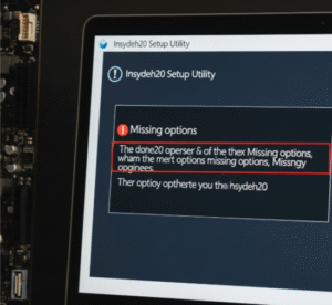 Insydeh20 setup utility