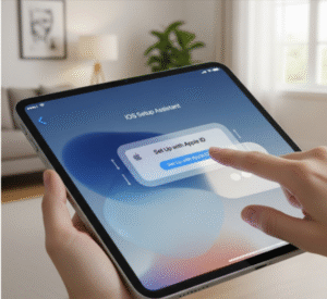 iOS setup assistant