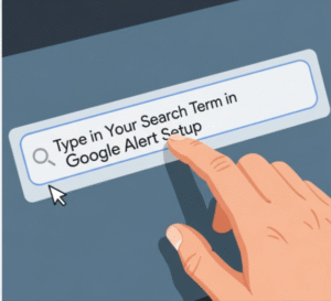 Google Alert Setup.