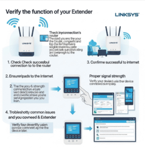 setup linksys extender