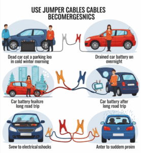jumper cable setup