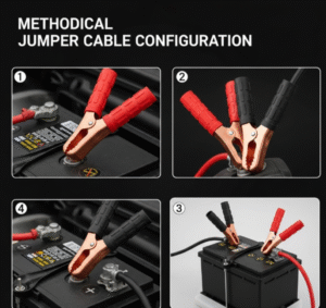 jumper cable setup