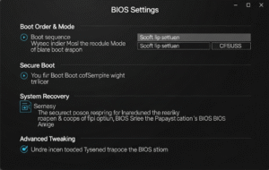 aptio setup utility