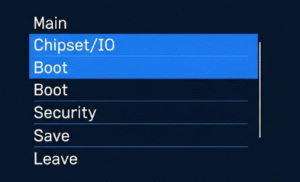aptio setup utility