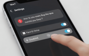 Setup face id greyed out