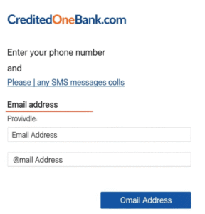 Creditedonebank com account setup