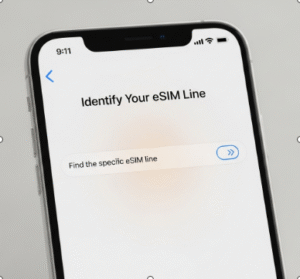 setup esim on iphone
