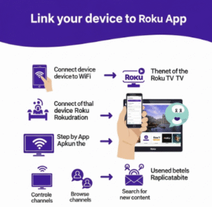 setup roku without remote