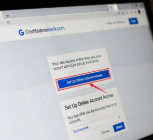 Creditedonebank com account setup