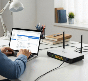 setup linksys router