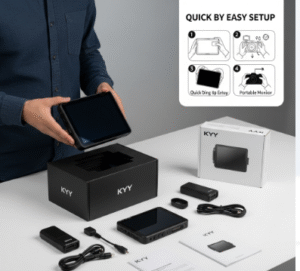 kyy portable monitor setup