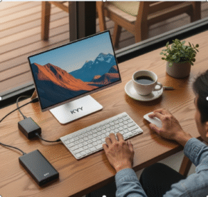 kyy portable monitor setup