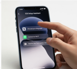 ios setup assistant